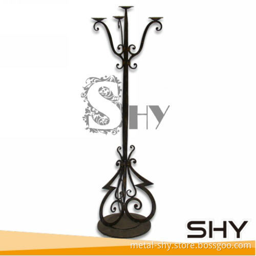 cast iron lighting candle holder